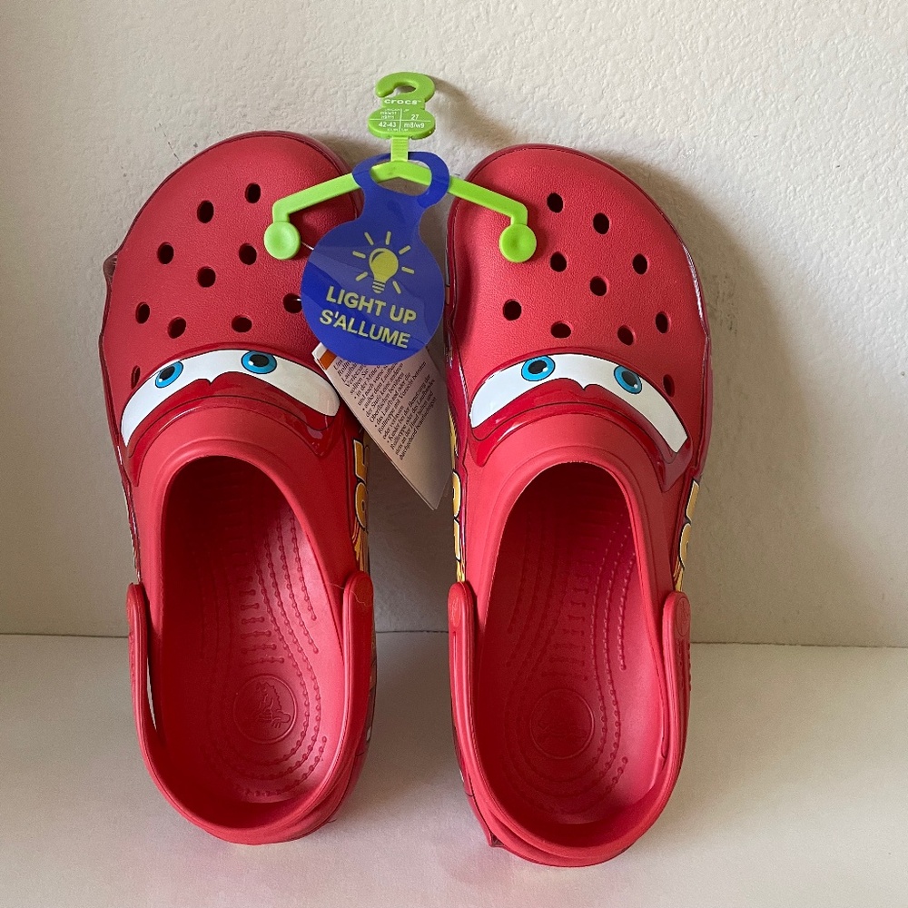 Crocs Unisex Adult Disney Pixar Cars Lightning McQueen Clog